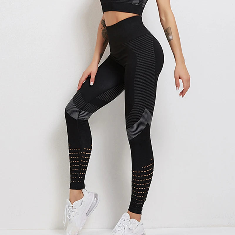 Nahtlose Fitness Leggings